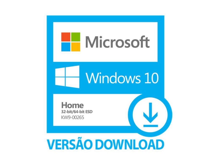 imagem de Windows Home 10 32-Bit/64-Bit Download (Esd) - Kw9-00265
