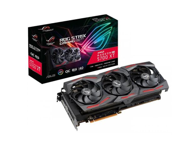 imagem de Placa de Video Asus Radeon Rx 5700 Xt Oc 8gb Ddr6 256bits - Rog-Strix-Rx5700xt-O8g-Gaming