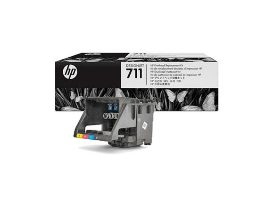 imagem de Kit de Substituicao de Cabecote Impressao Hp Plotter Designjet 711 P/ T120 e T520 - C1q10a