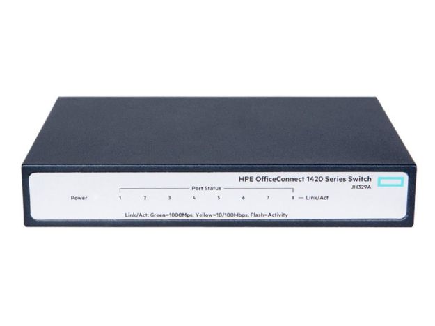 imagem de Switch Hp Aruba 1420 8p Giga - Jh329a