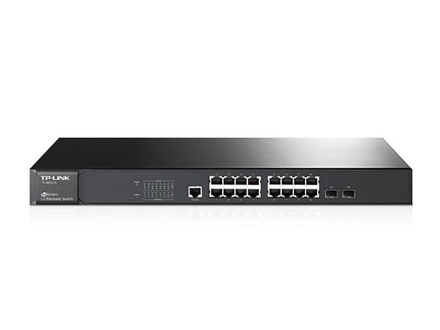 imagem de Switch Tp-Link 16 Portas Tl-Sg3216 10/100/1000mbps 2 Slots Sfp