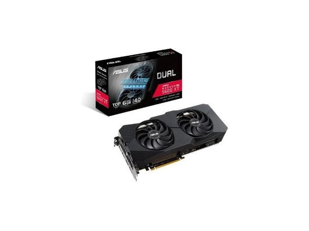 imagem de Placa de Video Asus Radeon Rx 5600 Xt 6gb Gddr6 192bit - Dual-Rx5600xt-T6g-Evo