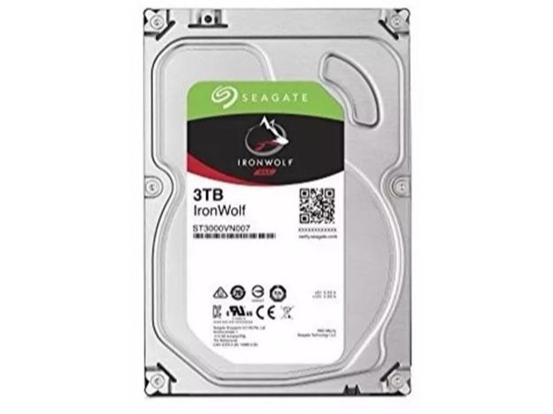 imagem de Hdd Seagate Ironwolf 3 Tb P/ Nas - St3000vn007