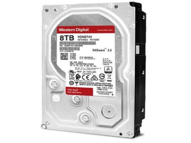 imagem de Hdd Wd Red Nas para Servidor 8tb 3.5 Sata - Wd80efax