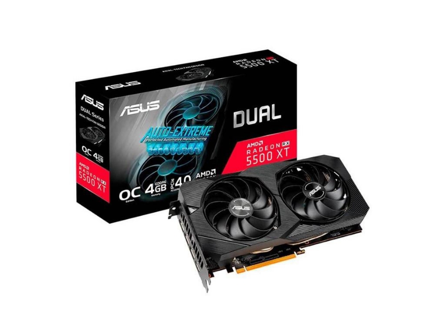 imagem de Placa de Video Asus Radeon Rx 5500 4gb Gddr6 128 Bits -Dual-Rx5500xt-O4g-Evo