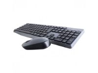 imagem de Kit Teclado e Mouse sem Fio Multilaser 2.4 Ghz Usb Preto/Cinza - Tc245