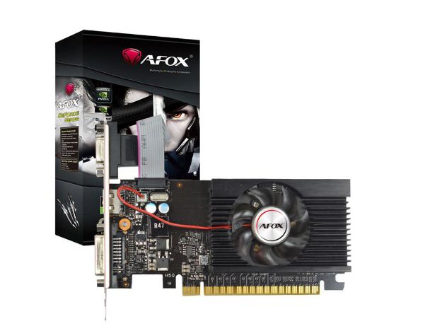 imagem de Placa de Video Afox Geforce Gt710 2gb Ddr3 64bit - Hdmi - Dvi - Vga - Af710-2048d3l5-V3