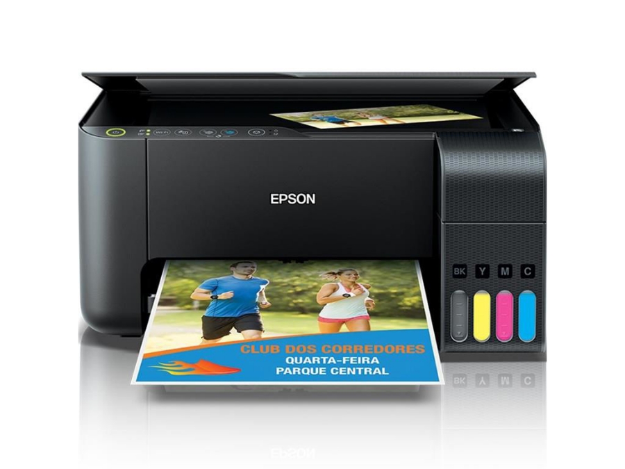 imagem de Multifuncional Epson Tanque de Tinta L3150 - Wi-Fi - C11cg86302