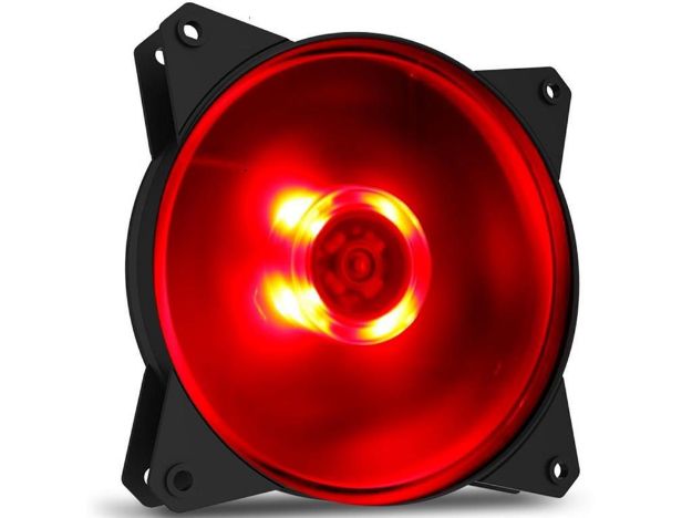 imagem de Cooler P/ Gabinete Cooler Master Masterfan Mf120l Led Vermelho 120mm - R4-C1ds-12fr-R1