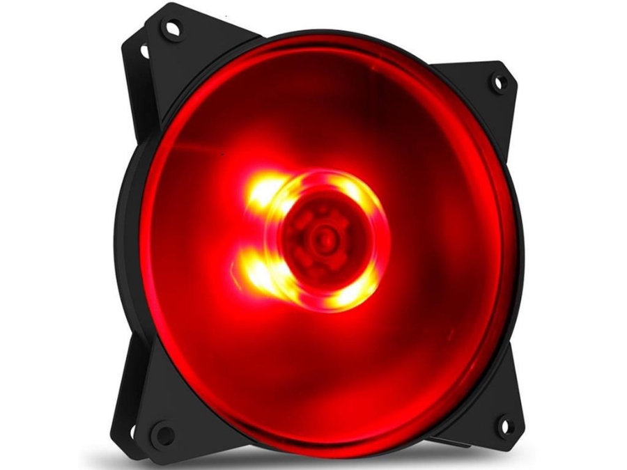 imagem de Cooler P/ Gabinete Cooler Master Masterfan Mf120l Led Vermelho 120mm - R4-C1ds-12fr-R1