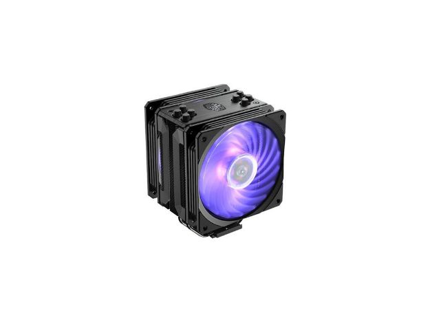 imagem de Cooler P/ Processador Cooler Master Hyper 212 Rgb Black Edition 4 Heatpipes - Rr-212s-20pc-R1