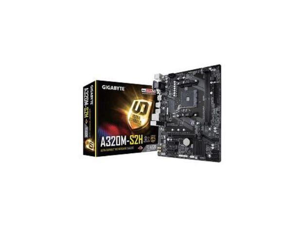 imagem de Placa Mae Gigabyte Amd (Am4) Ddr4 Micro Atx Chipset A320 - Ga-A320m-S2h