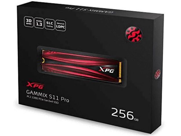 imagem de Ssd Adata Xpg Gammix S11 Pro 256gb M.2 Pcie - Agammixs11p-256gt-C