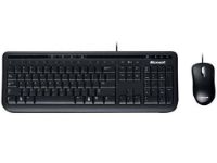 imagem de Kit Teclado e Mouse Microsoft Wired Multimidia 600 Preto Usb - Apb-00005