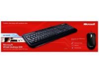 imagem de Kit Teclado e Mouse Microsoft Wired Multimidia 600 Preto Usb - Apb-00005