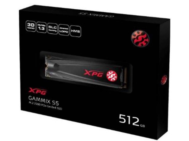 imagem de Ssd Adata Xpg Gammix S5 512gb M.2 Pcie - Agammixs5-512gt-C