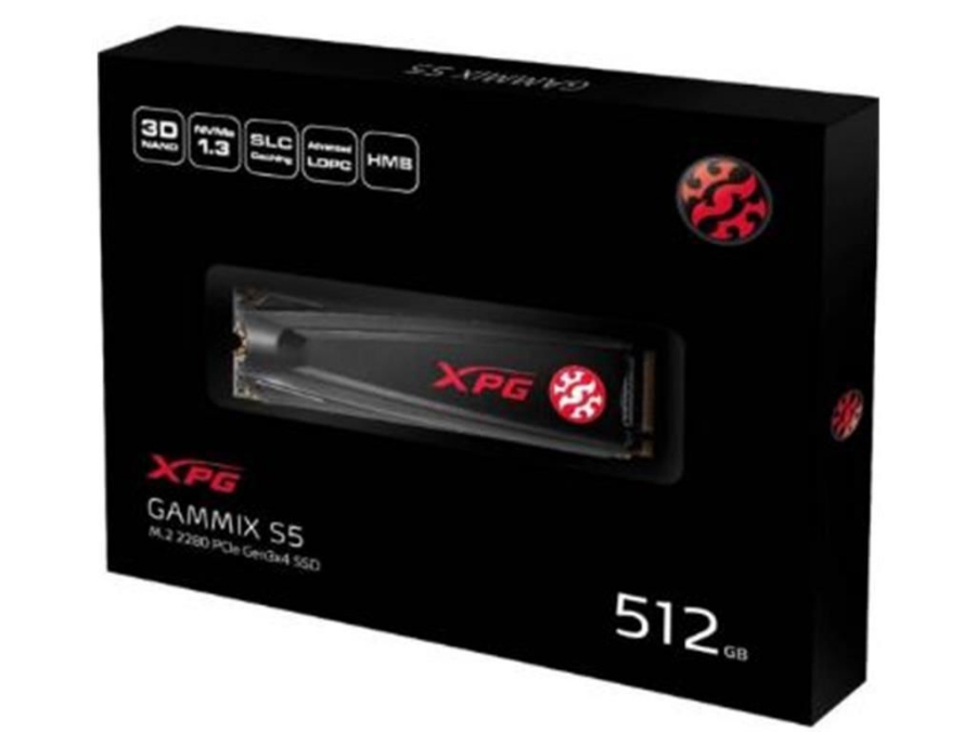 imagem de Ssd Adata Xpg Gammix S5 512gb M.2 Pcie - Agammixs5-512gt-C
