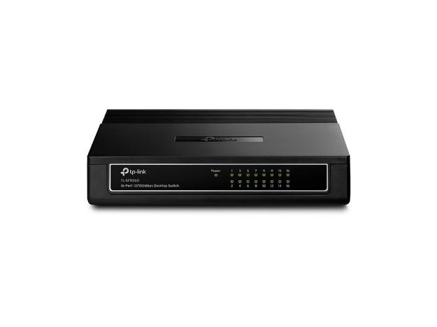 imagem de Switch Tp-Link 16 Portas Tl-Sf1016d 10/100mbps - Tpn0042