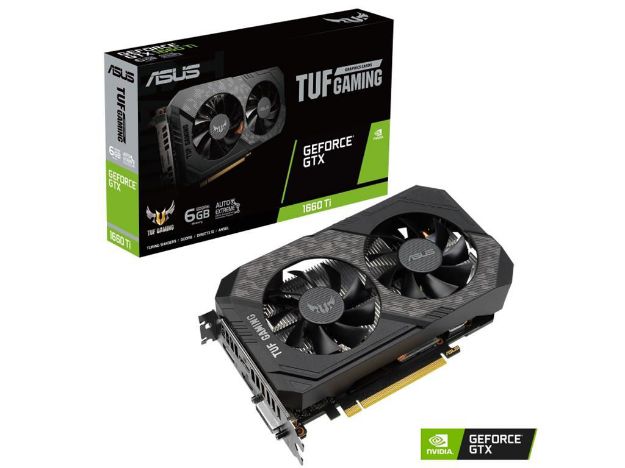 imagem de Placa de Video Asus Geforce Gtx 1660 Ti 6gb Gddr6 192 Bits * - Tuf-Gtx1660ti-6g-Evo-Gaming