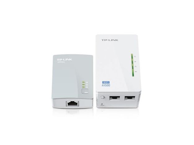 imagem de Kit Repetidor Tp-Link Wireless Tl-Wpa4220kit 300mbps Powerline