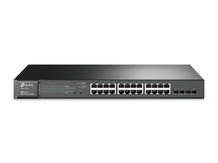 imagem de Switch Tp-Link T1600g-28ps Smart Gigabit com 24 Portas - T1600g-28ps