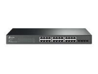 imagem de Switch Smart Tp-Link 24 Portas T1600g-28ts 10/100/1000 Gigabit + 4 Slots Sfp Gerenciavel - Tpn0137