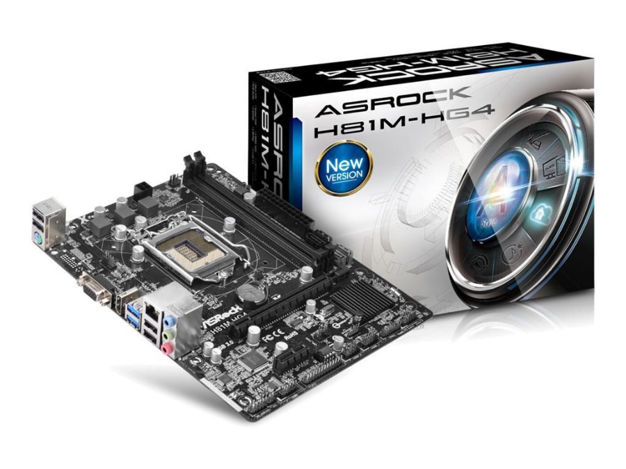 imagem de Placa Mae Asrock Micro Atx (1150) - H81m-Hg4 - 4ª Ger