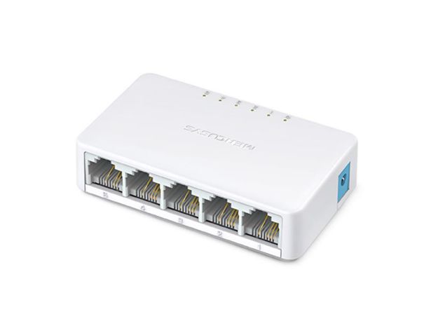 imagem de Switch de Mesa Mercusys de 5 Portas 10/100mbps - Ms105(Eu