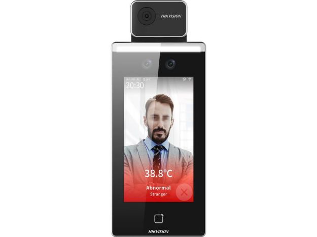 imagem de Controle de Acesso Facial Hikvision Ds-K1ta70mi-T com Leitura de Temperatura 302917212