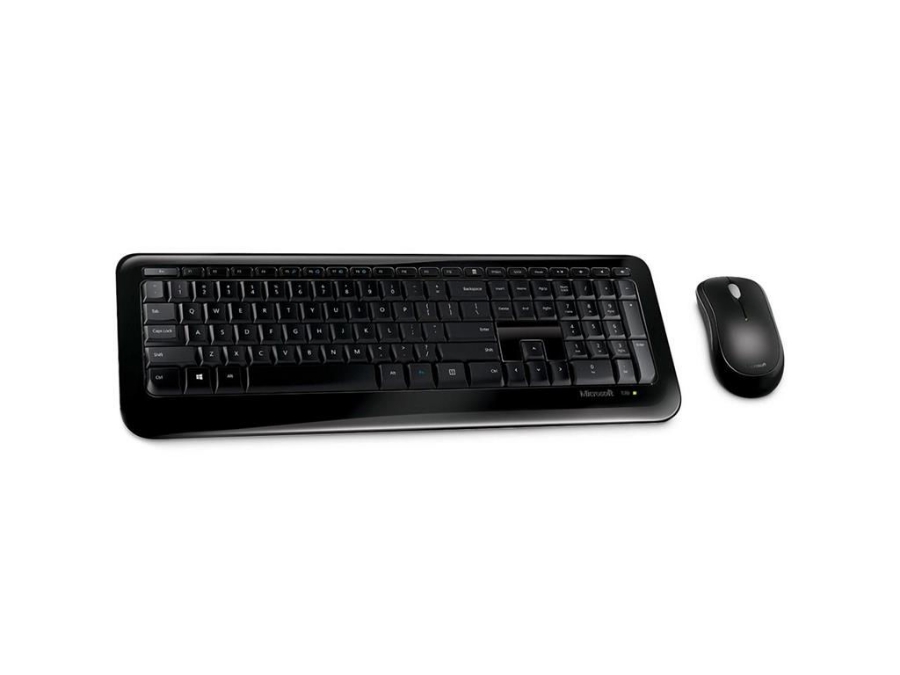 imagem de Kit Teclado e Mouse Microsoft Wireless 850 Preto - Py9-00021