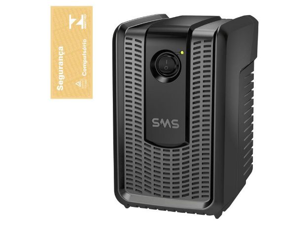 imagem de Estabilizador Sms Revolution Speedy 1000va Mono/115v 6 Tomadas - 16621