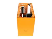 imagem de Gabinete Cooler Master Masterbox Nr200p Laranja Atx, Lateral em Vidro Temperado - Mcb-Nr200p-Ocnn-S00