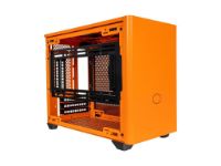 imagem de Gabinete Cooler Master Masterbox Nr200p Laranja Atx, Lateral em Vidro Temperado - Mcb-Nr200p-Ocnn-S00