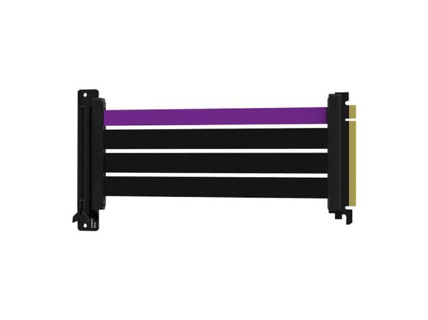 imagem de Riser Cable Pci-E 4.0 X16 (300mm) Cooler Master - Mca-U000c-Kpci40-300