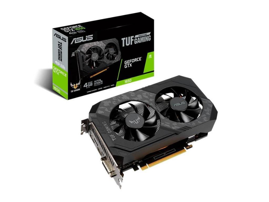 imagem de Placa de Video Asus Geforce Gtx 1650 Tuf Gaming 4gb Ddr6 128 Bits * - Tuf-Gtx1650-4gd6-Gaming