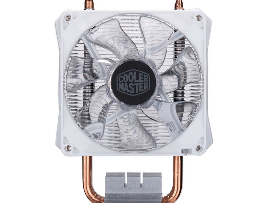 imagem de Air Cooler P/ Processador Cooler Master Hyper H410r White Edition - Rr-H41w-20pw-R1