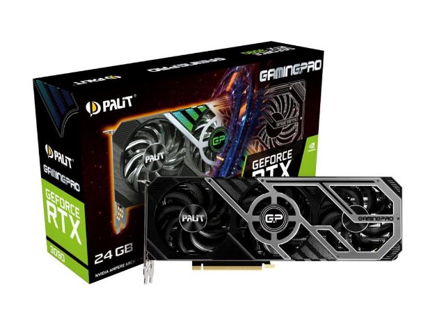 imagem de Placa de Video Palit Geforce Rtx 3090 Gamingpro 24gb Gddr6x 384 Bits * - Ned3090019sb-132ba