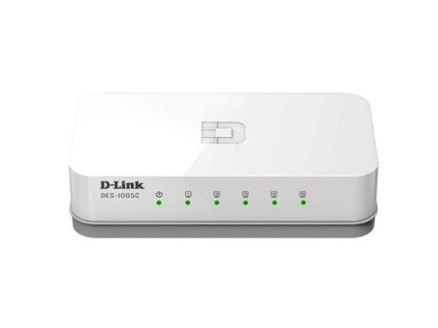 imagem de Switch D-Link 5 Portas 10/100mbps - Des-1005c