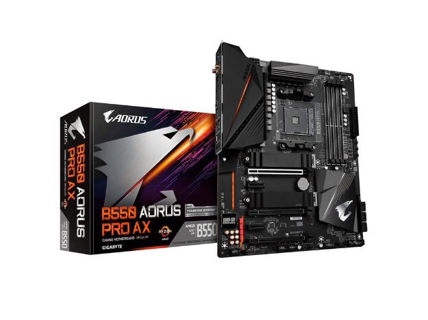 imagem de Placa Mae Gigabyte Amd (Am4) Ddr4 Atx - B550 Aorus Pro Ax 1.0