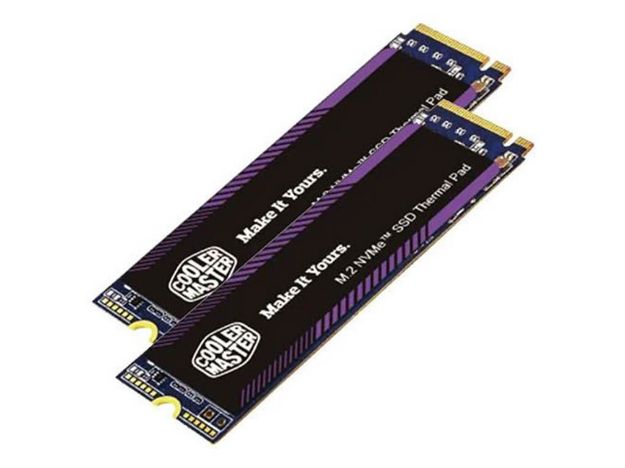 imagem de Dissipador para Ssd Cooler Master 60x18 2 Pecas - Cma-Tnclp2xxbk1-Gl