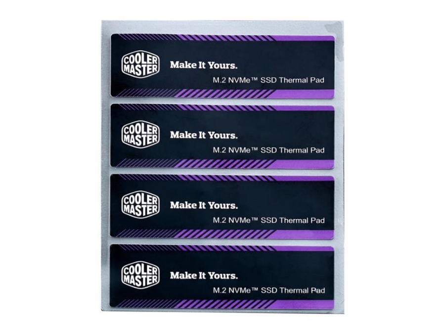 imagem de Dissipador para Ssd Cooler Master 60x18 4 Pecas - Cma-Tnclp4xxbk1-Gl