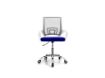 imagem de Cadeira de Escritorio Pctop Home Office Fit Cinza com Azul - 1001