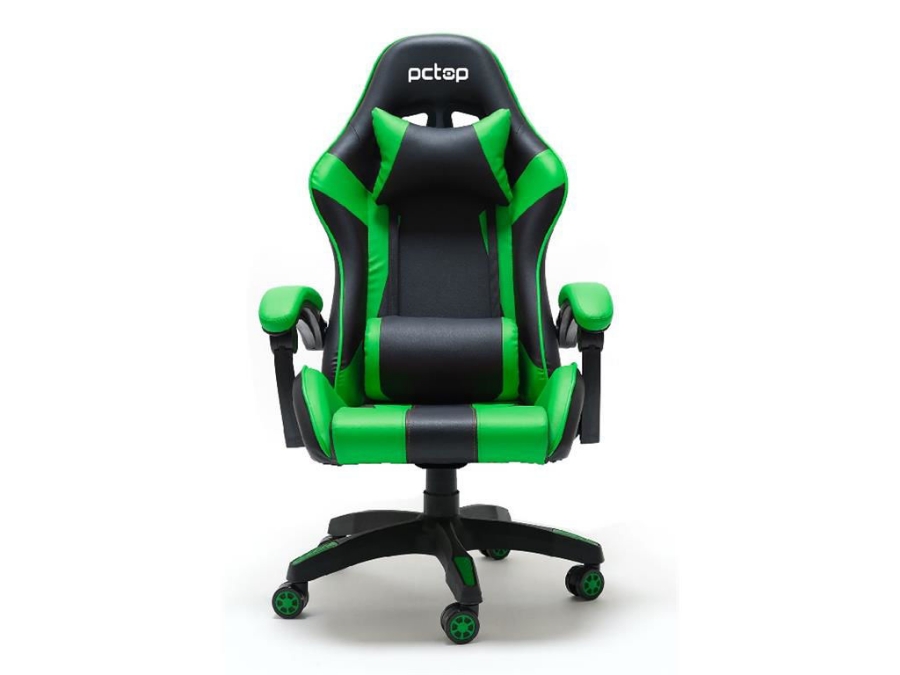 imagem de Cadeira Gamer Pctop Verde Pc6022-Re