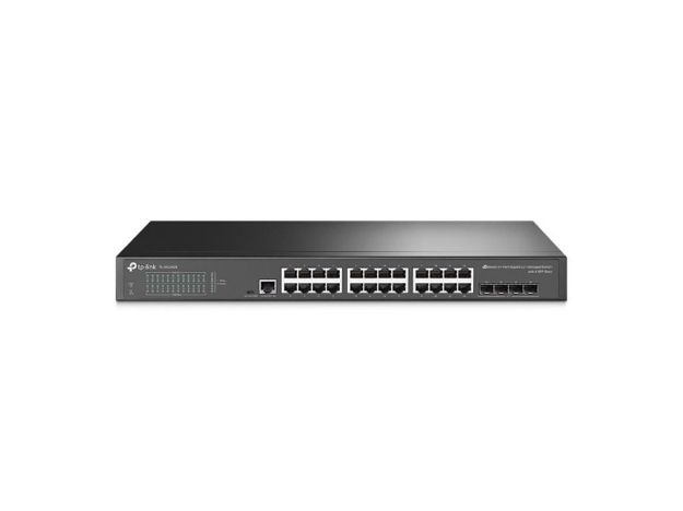 imagem de Switch Tp-Link Tl-Sg3428 (T1600g-28ts T2600g-28ts) Gerenciavel Gigabit L2+ de 24 Portas com 4 Slots Sfp Jetstream - Tpn0