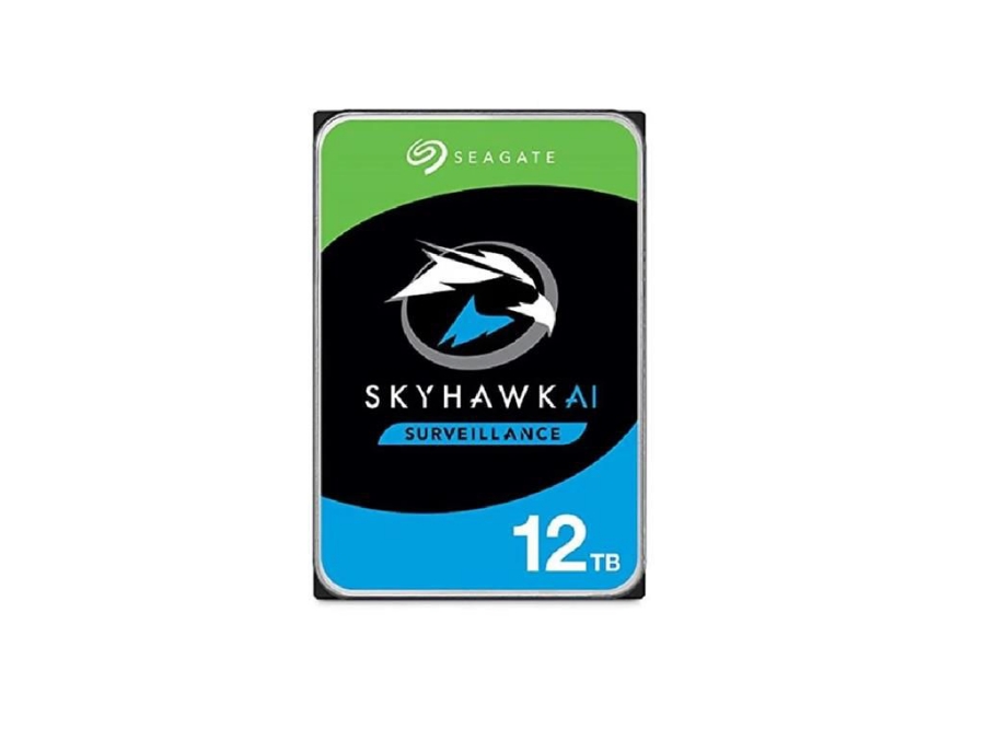 imagem de Hdd Seagate Skyhawk Ai 12 Tb P/ Seguranca / Vigilancia / Dvr - St12000ve0008