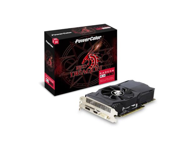 imagem de Placa de Video Power Color Radeon Rx 550 4gb Ddr5 128bits - Axrx 550 4gbd5-Dh