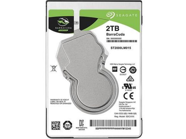 imagem de Hdd Seagate Barracuda 2 Tb P/ Notebook - St2000lm015