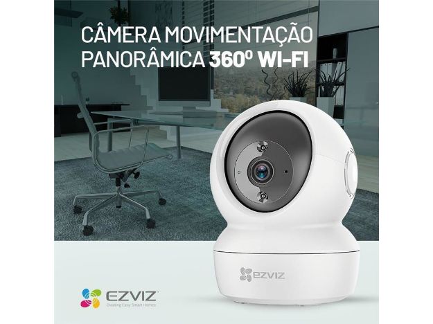 imagem de Camera Wifi Residencial Full Hd 1080p Ezviz Cs-C6n-A0-1c2wfr