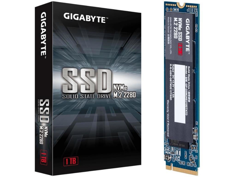 imagem de Ssd Gigabyte 1tb M.2 2280 2,5 Sata Nvme - Gp-Gsm2ne3100tntd
