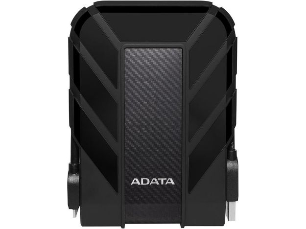 imagem de Hdd Externo Portatil Adata 1tb Preto Waterproof - Ahd710p-1tu31-Cbk